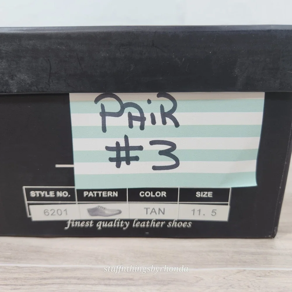 New In Box ~ Frederico Leone Tuxedo Shoes 